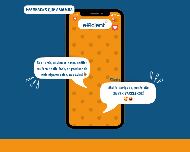 Feedback que amamos!